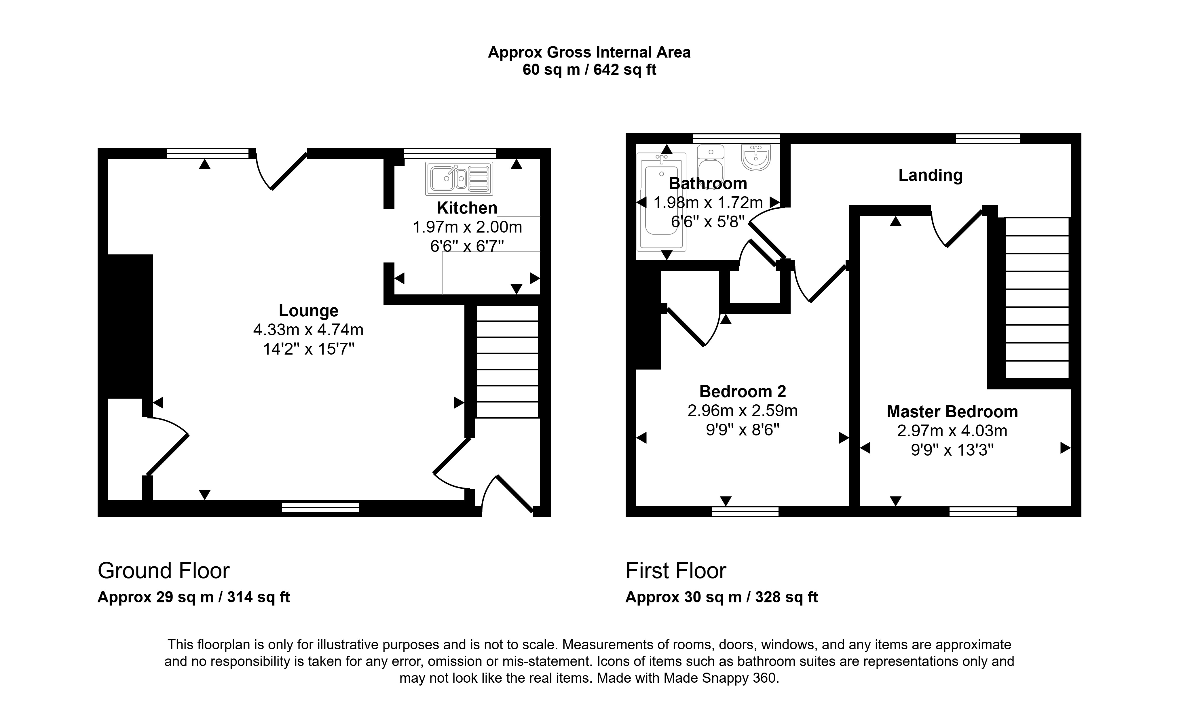 33, Spencer Terrace, Newcastle upon Tyne floorplan