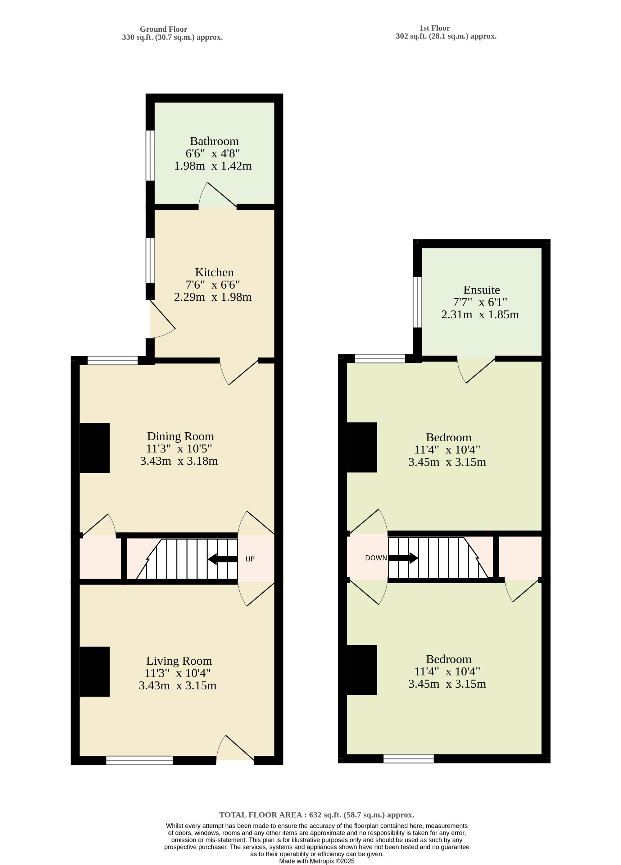 40 Ella Road, Norwich floorplan