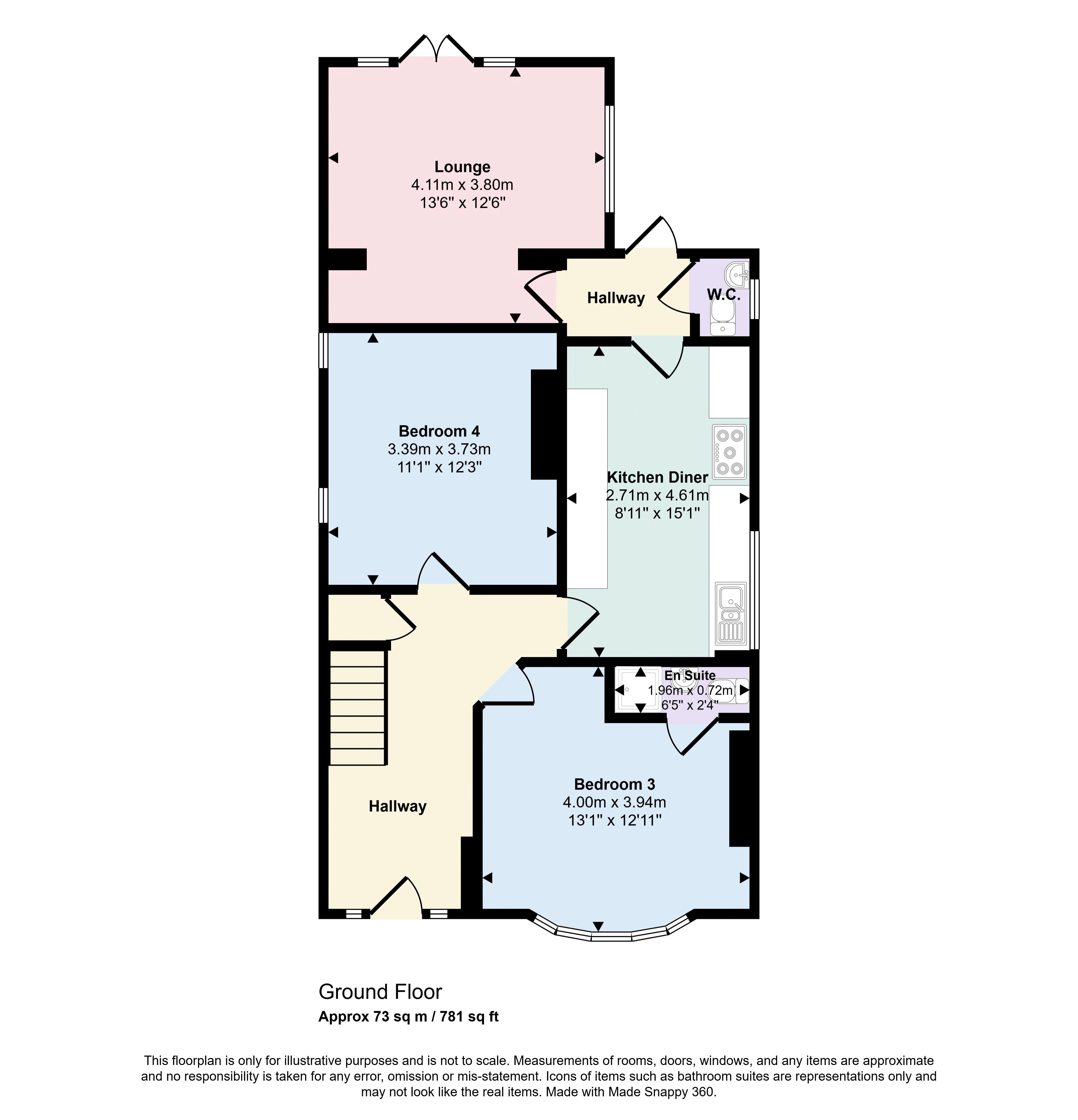 24, Jameson Road, Bournemouth floorplan