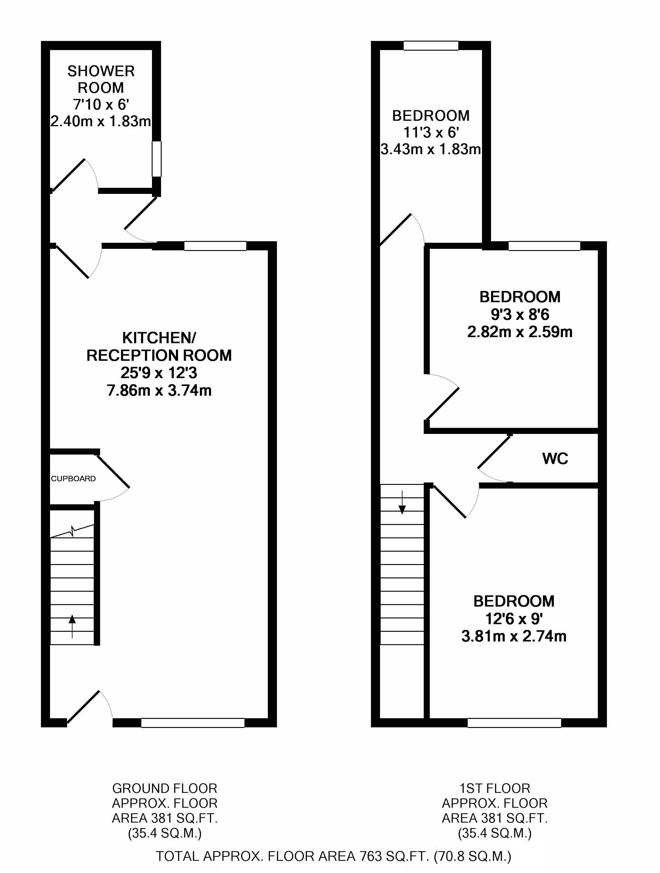 3 Bedrooms Terraced house for sale in Cement Block Cottages, Grays RM17