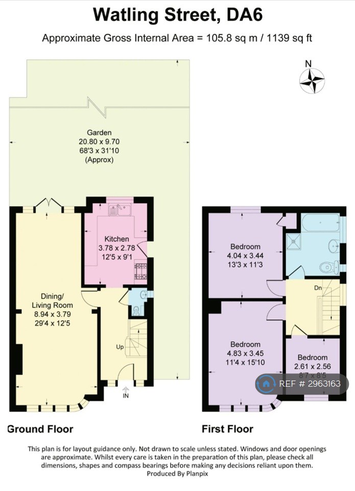 Watling St, Bexleyheath floorplan