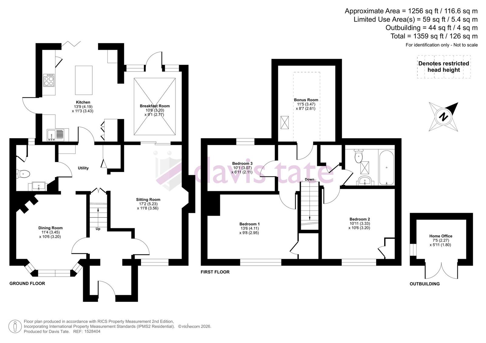 23, Churchfield, Henley-on-Thames floorplan