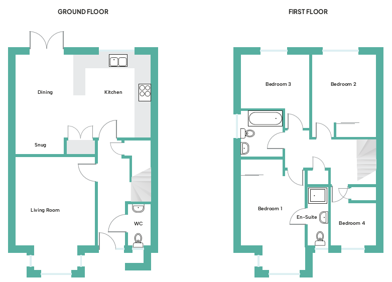 Plot 45,, Heanton Lea Gardens, Devon floorplan