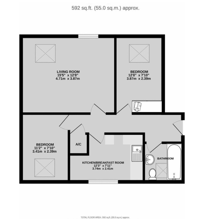 24 Britannia Wharf, Britannia Road, Banbury floorplan