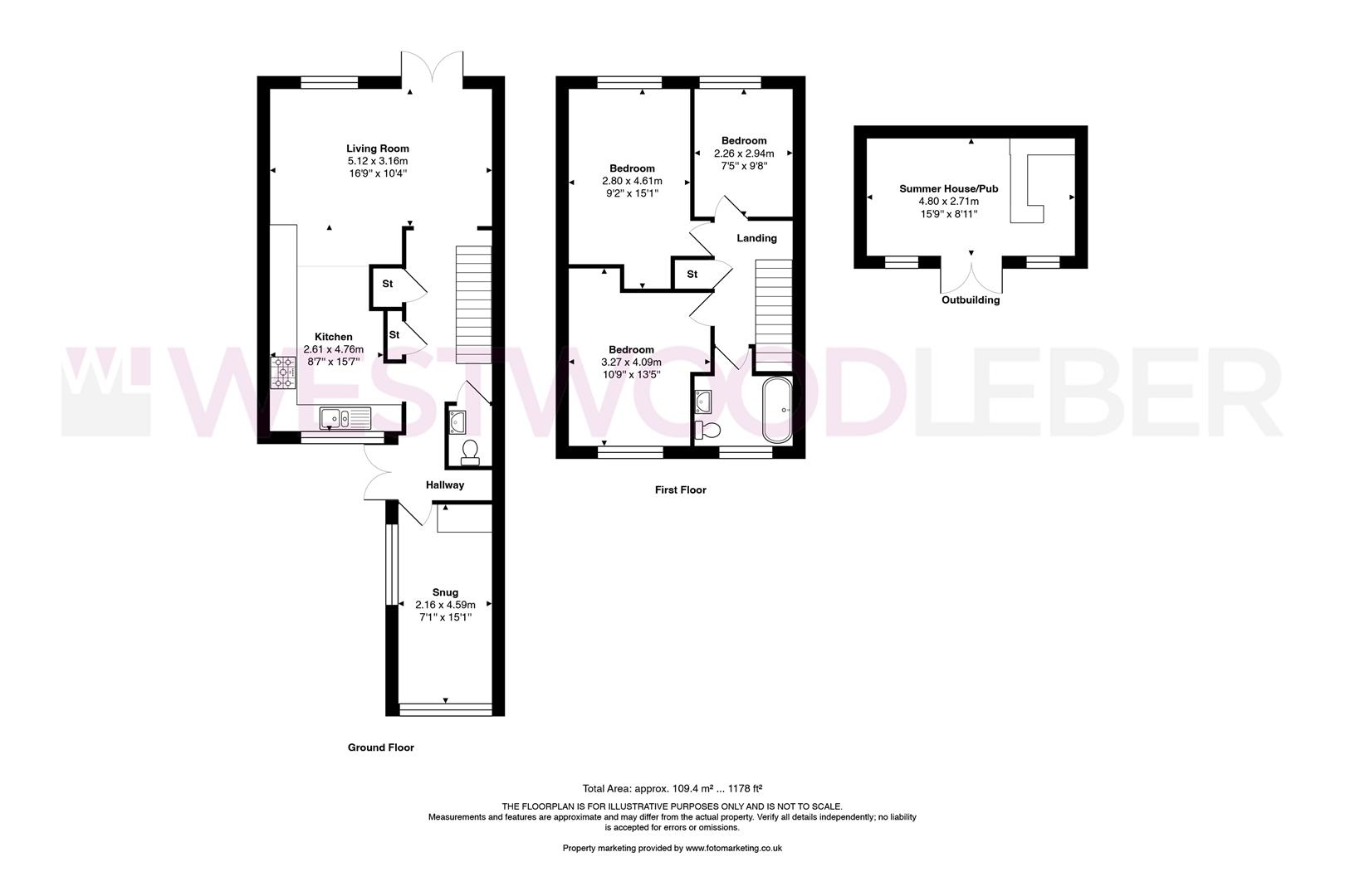 27, Bridle Close, Hoddesdon floorplan