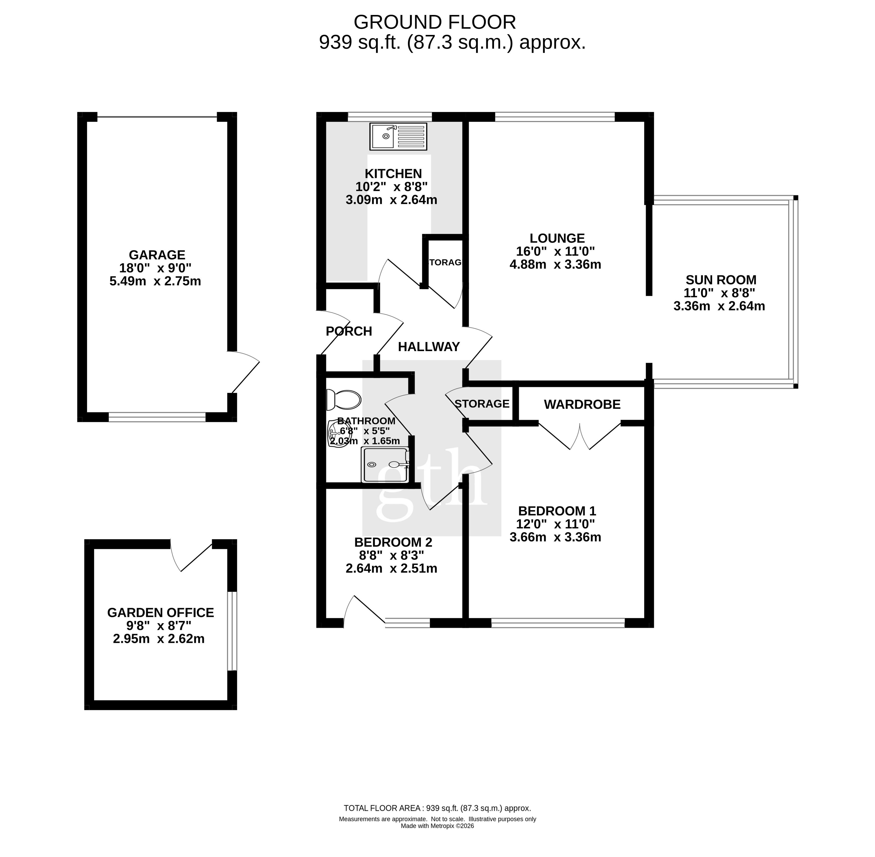 Pembroke Close, Somerset floorplan