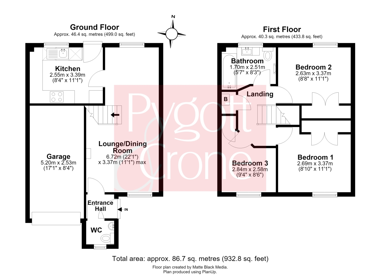 16, Stephenson Close, Boston floorplan