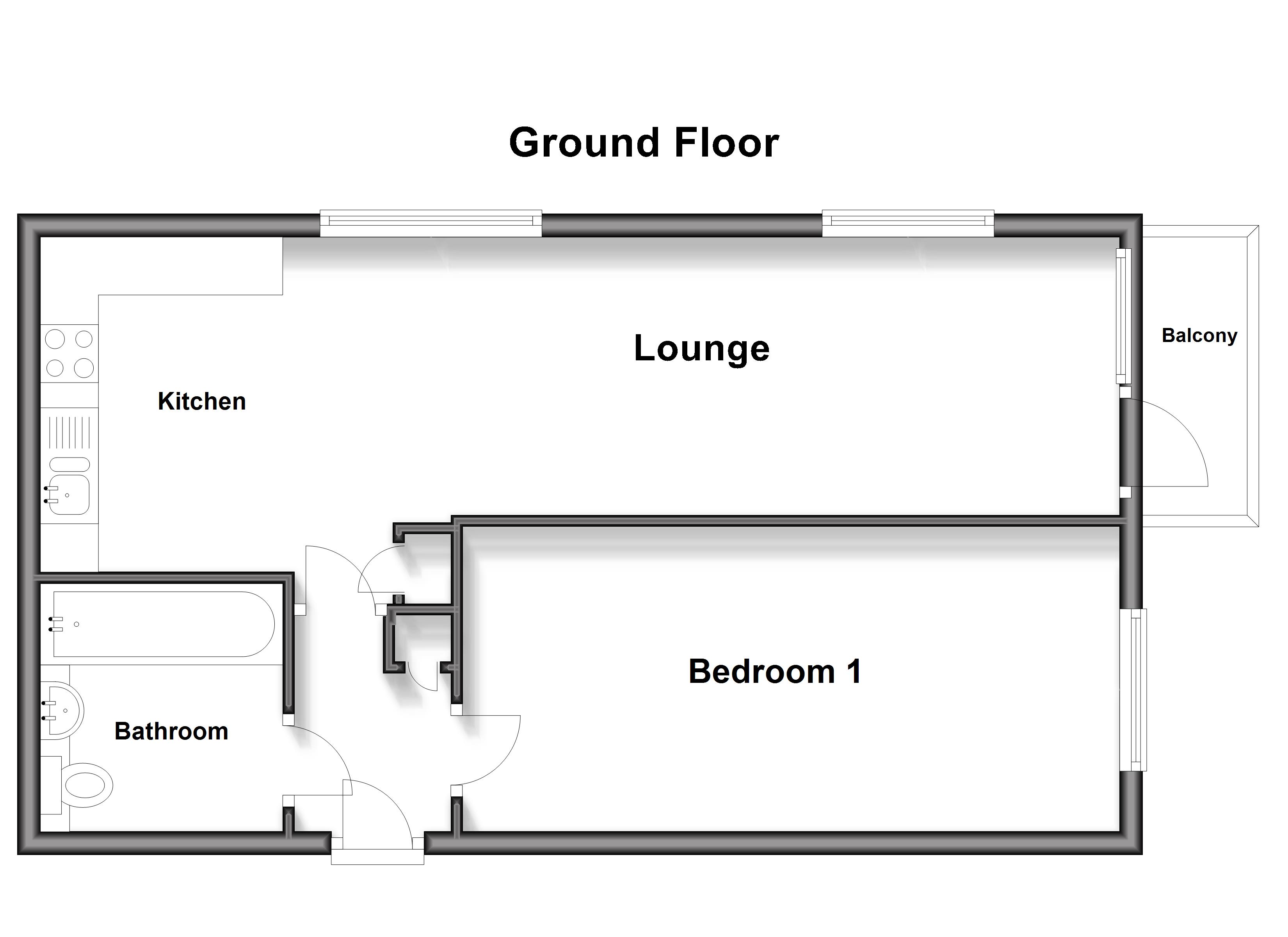 1, Challenger Court, 49, Wallis Avenue, Maidstone floorplan