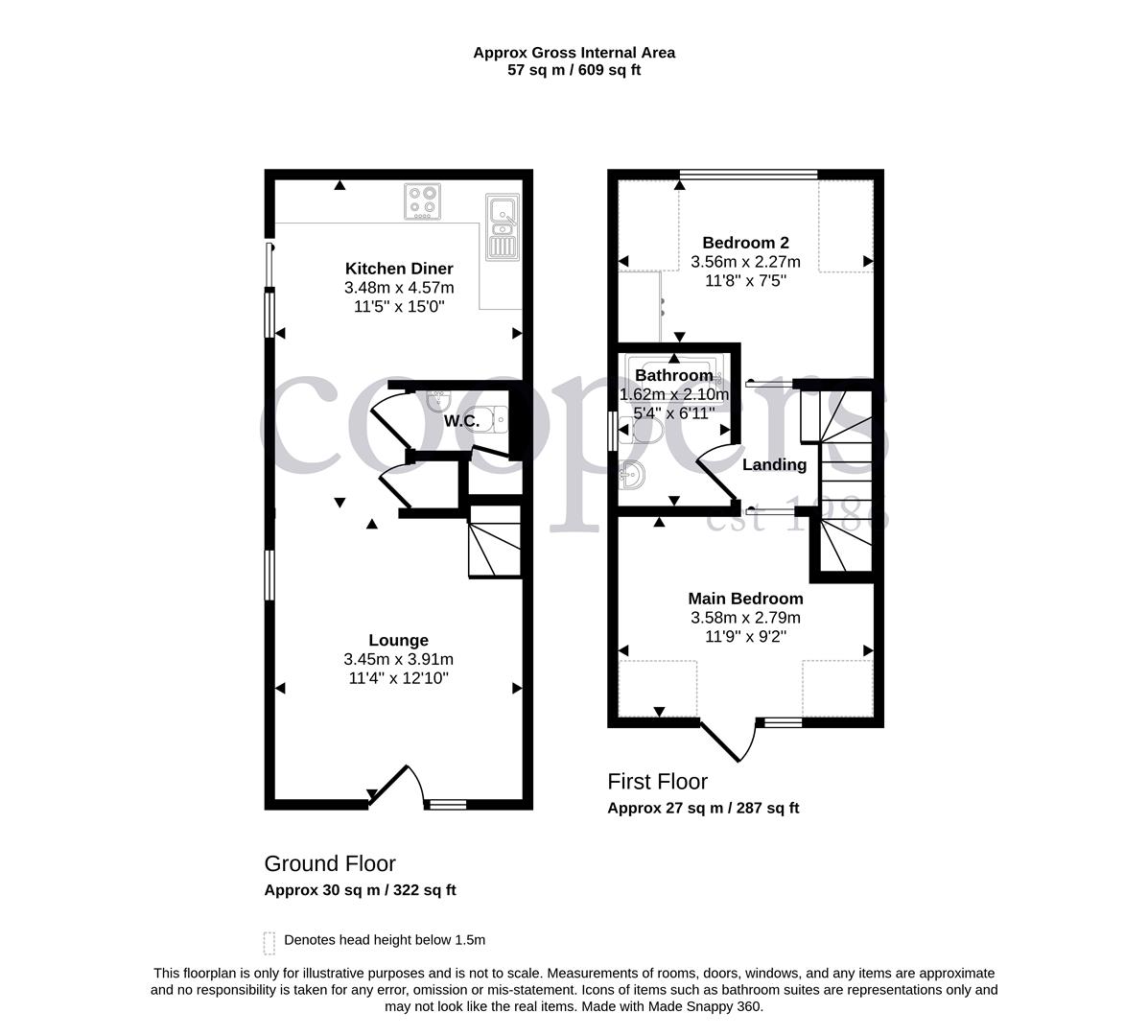 Waterloo Road, Uxbridge floorplan