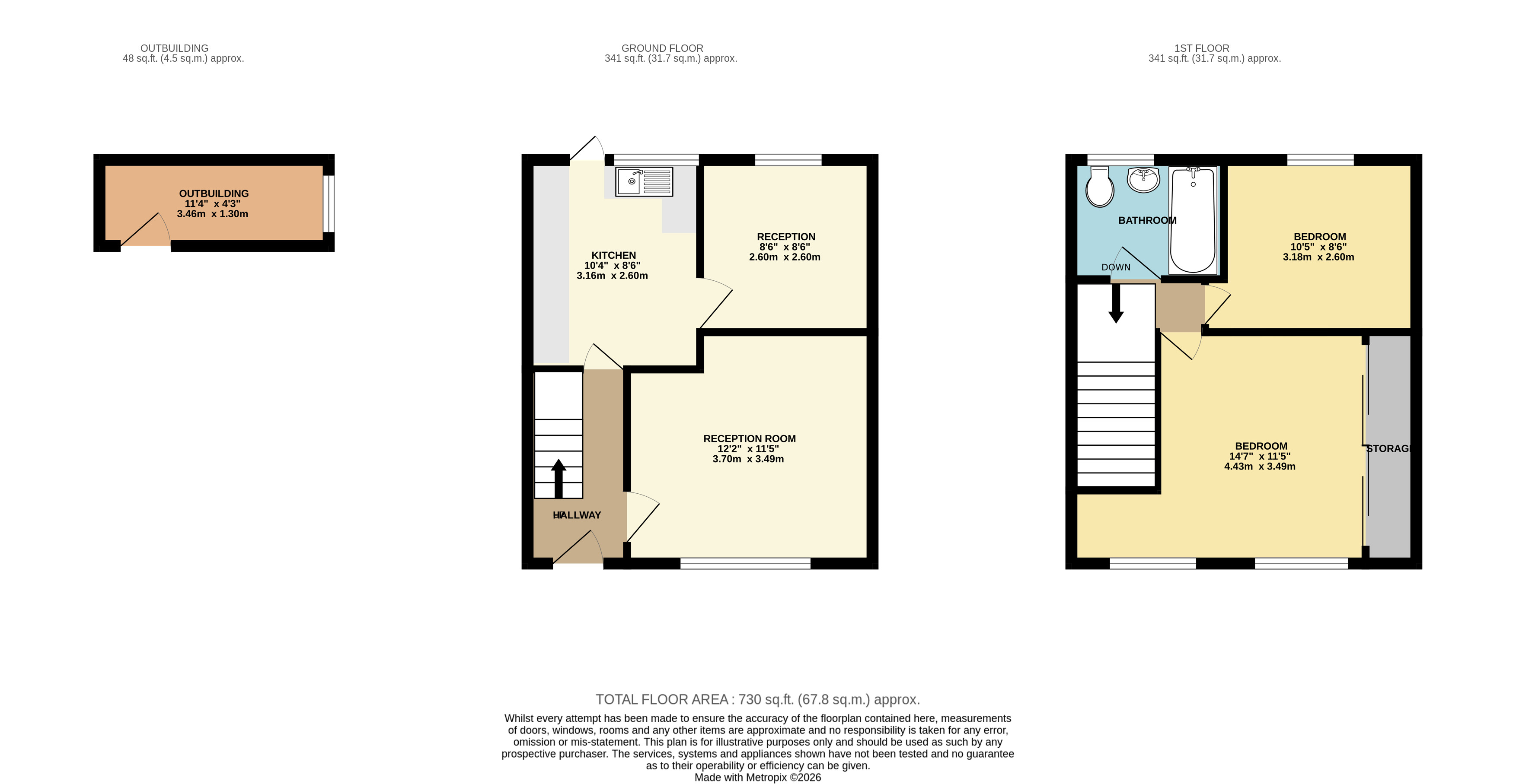 32, Fulford Road, Bristol floorplan
