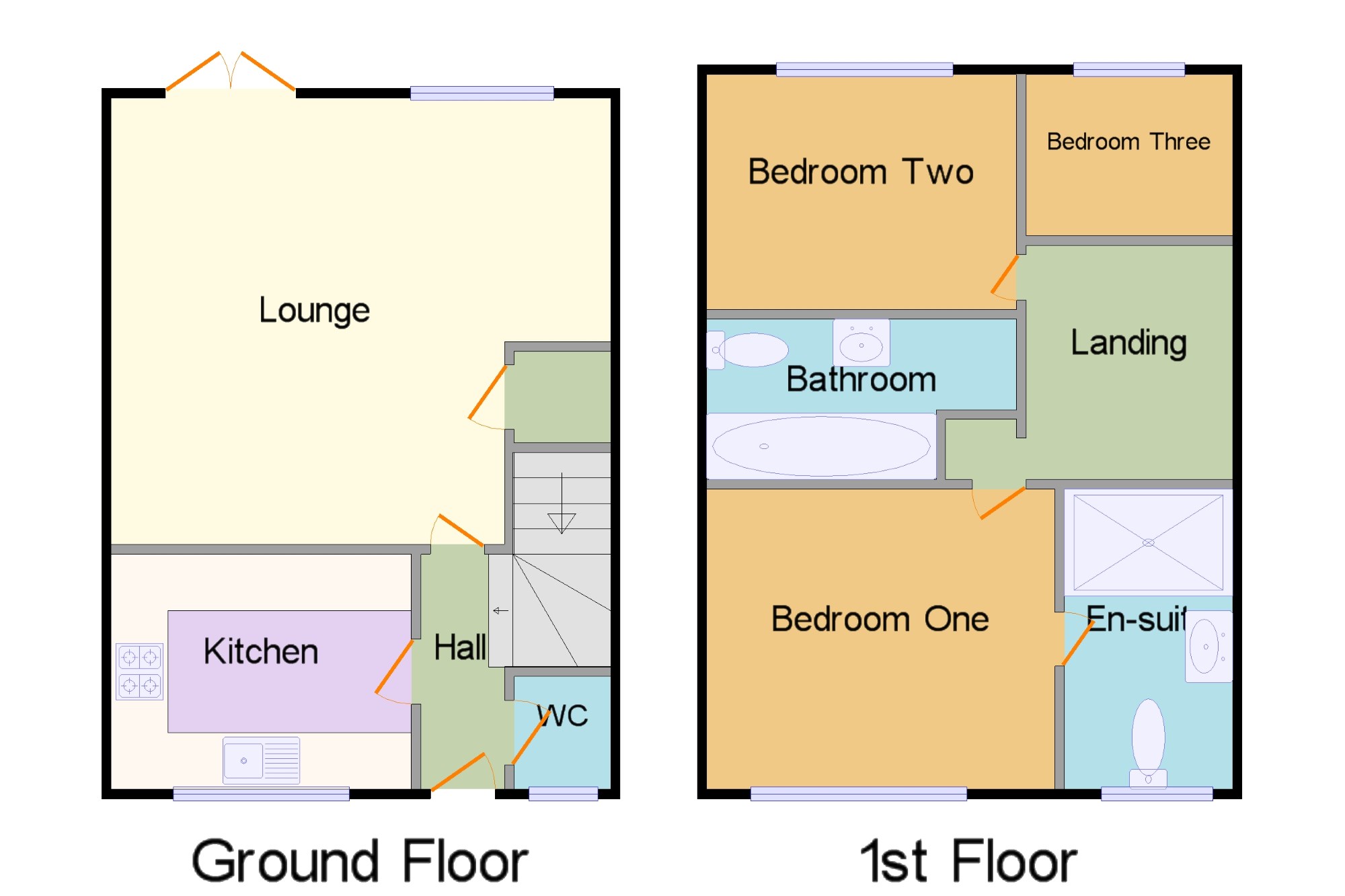 3 Bedrooms Terraced house for sale in Spires Gardens, Winwick, Warrington, Cheshire WA2