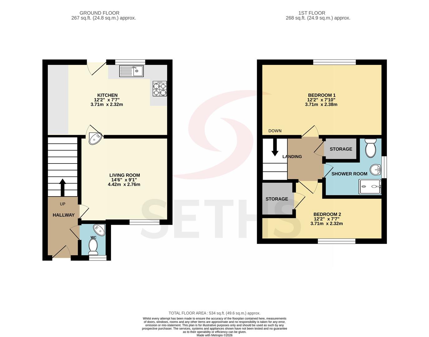 16, Overstrand Road, Leicester floorplan