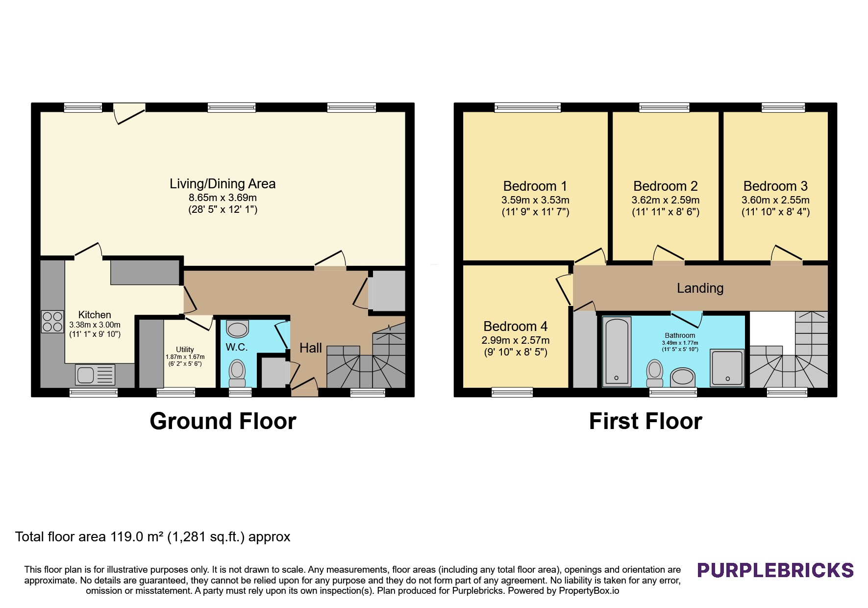 6, Queensferry Street, Manchester floorplan