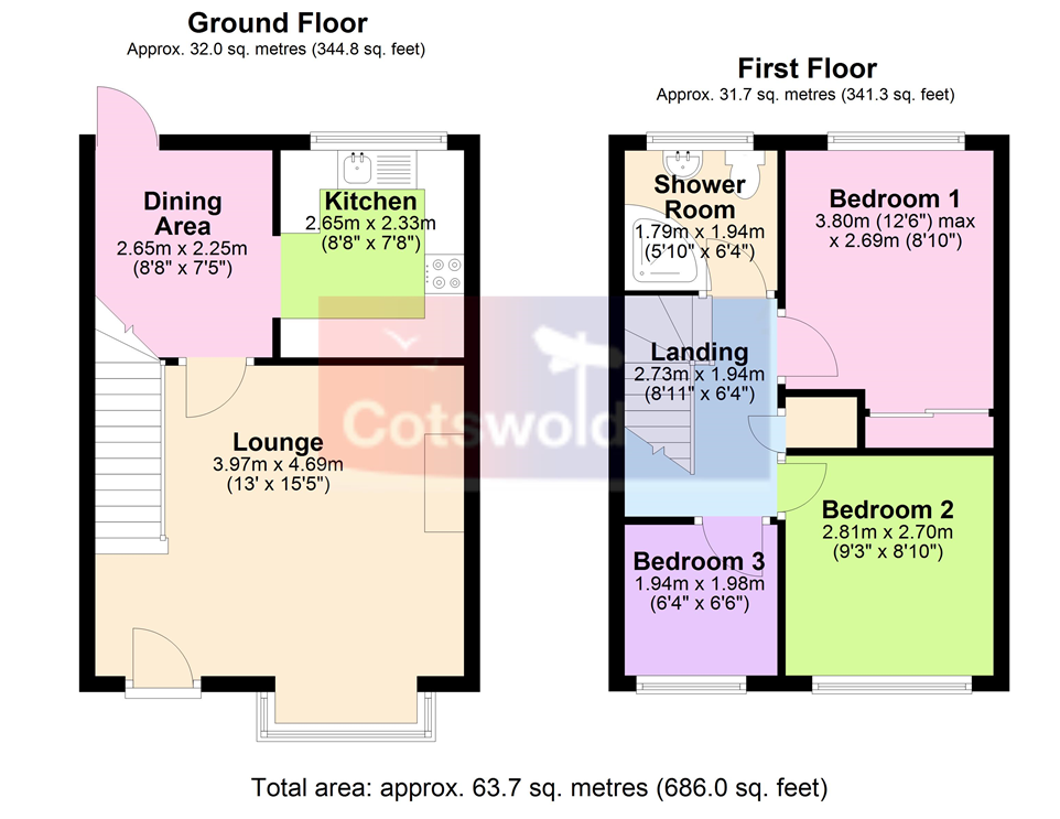 34, The Highgrove, Cheltenham floorplan
