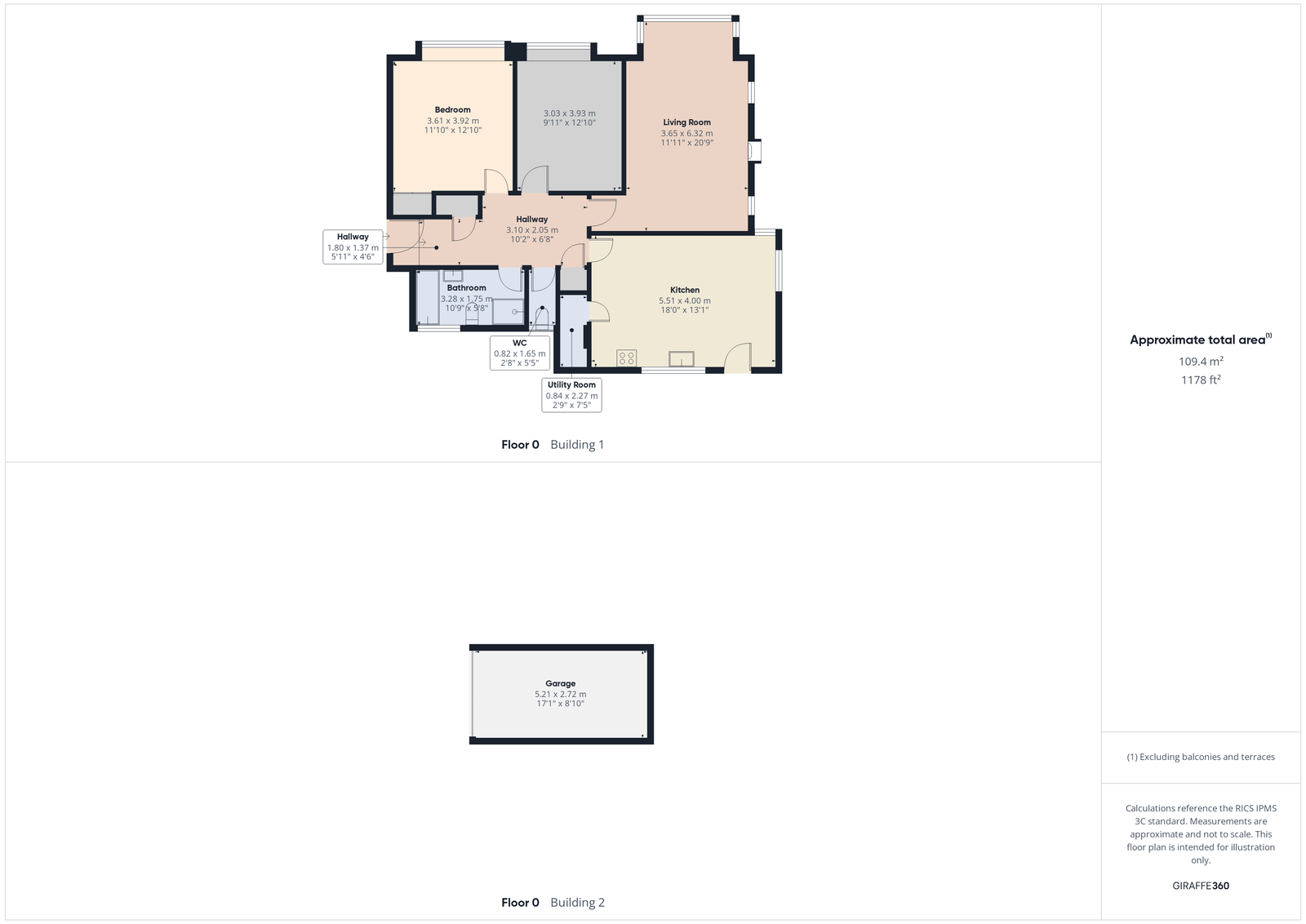 66, Blue Waters Drive, Paignton floorplan