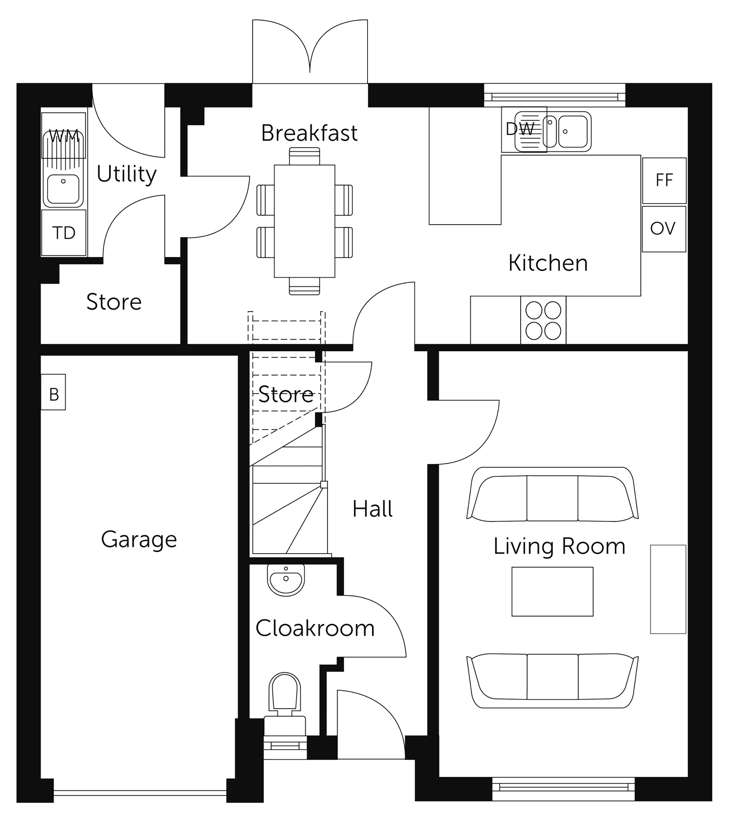 4 Bedrooms Detached house for sale in East Main Street, Broxburn EH52