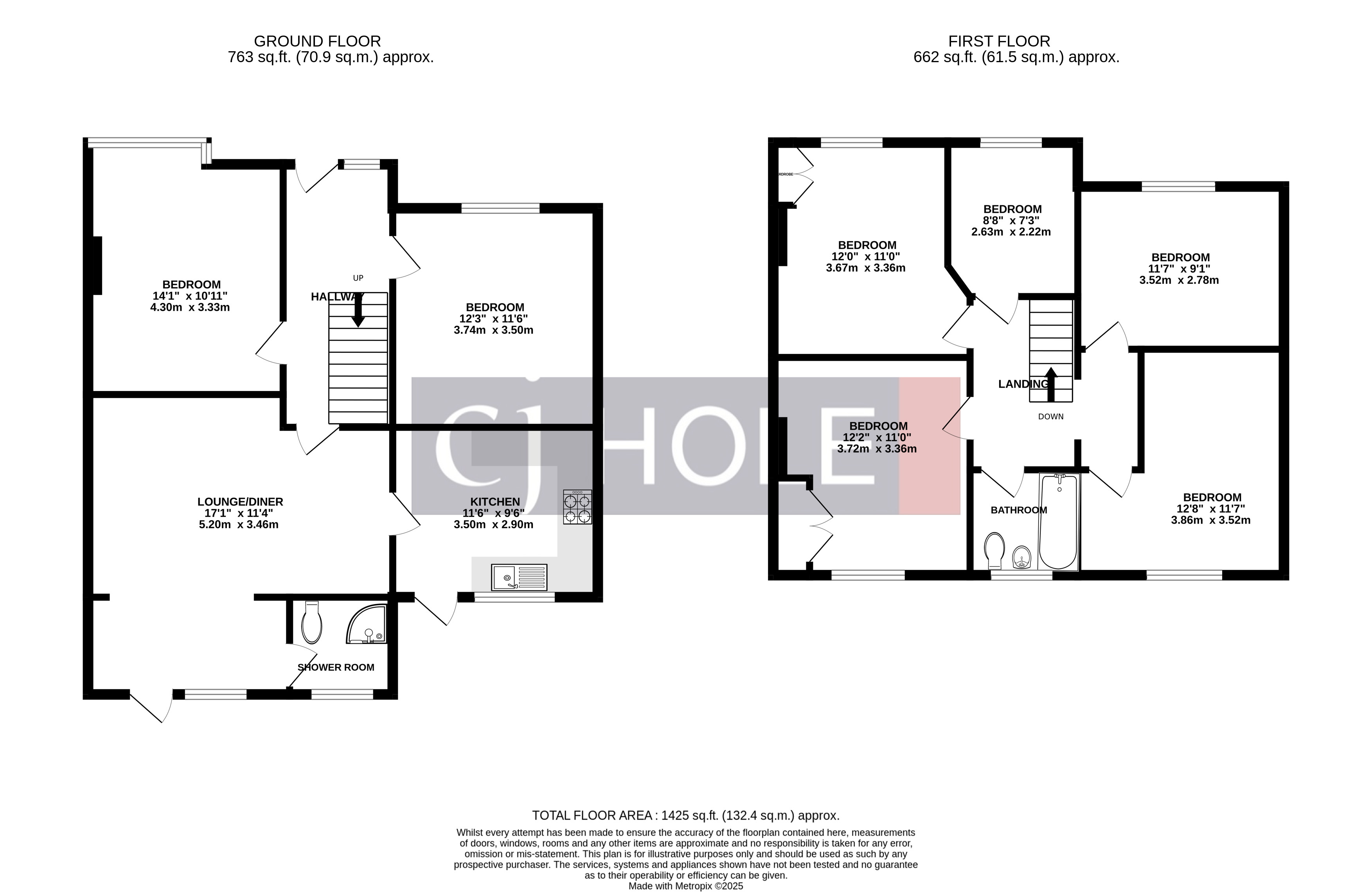 23, Oakley Road, Bristol floorplan