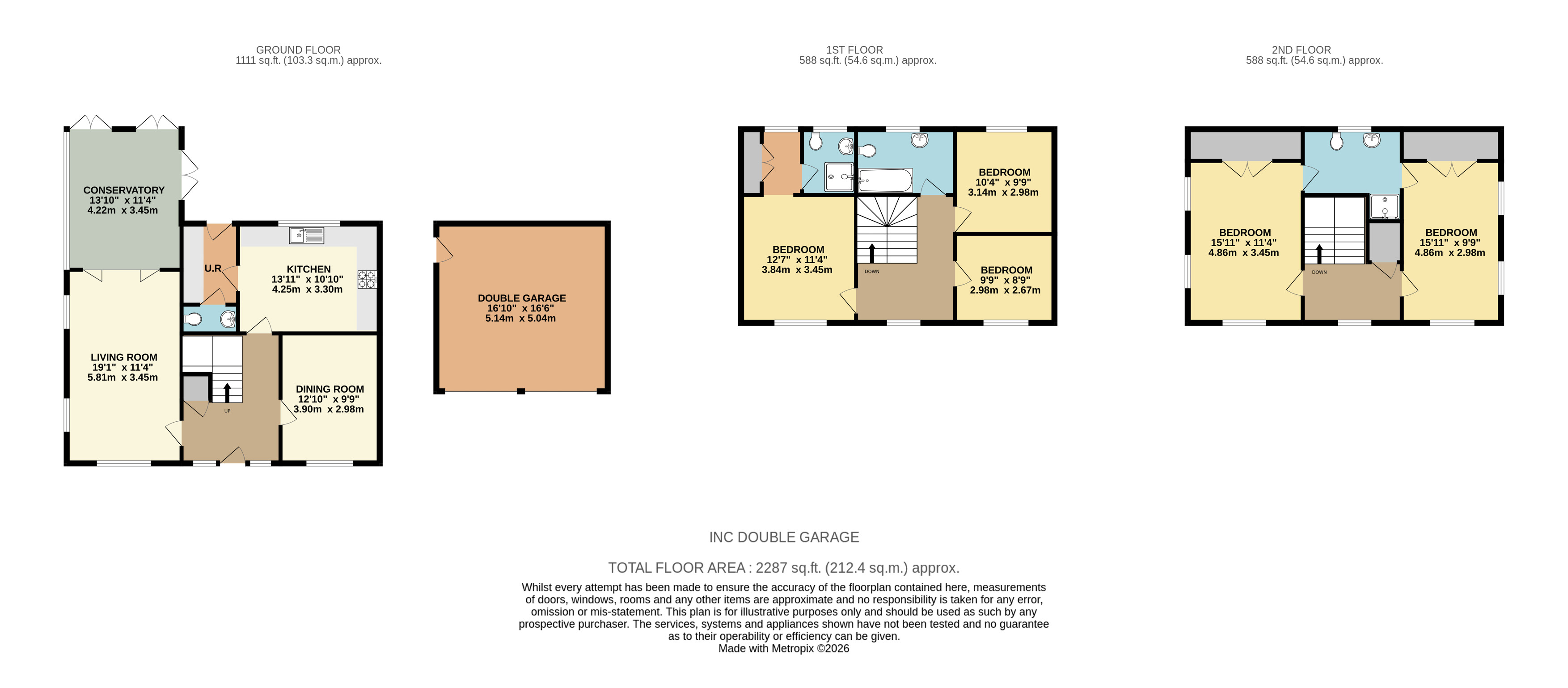34, Garthwaite Crescent, Milton Keynes floorplan