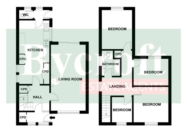 15, Byron Way, Great Yarmouth floorplan