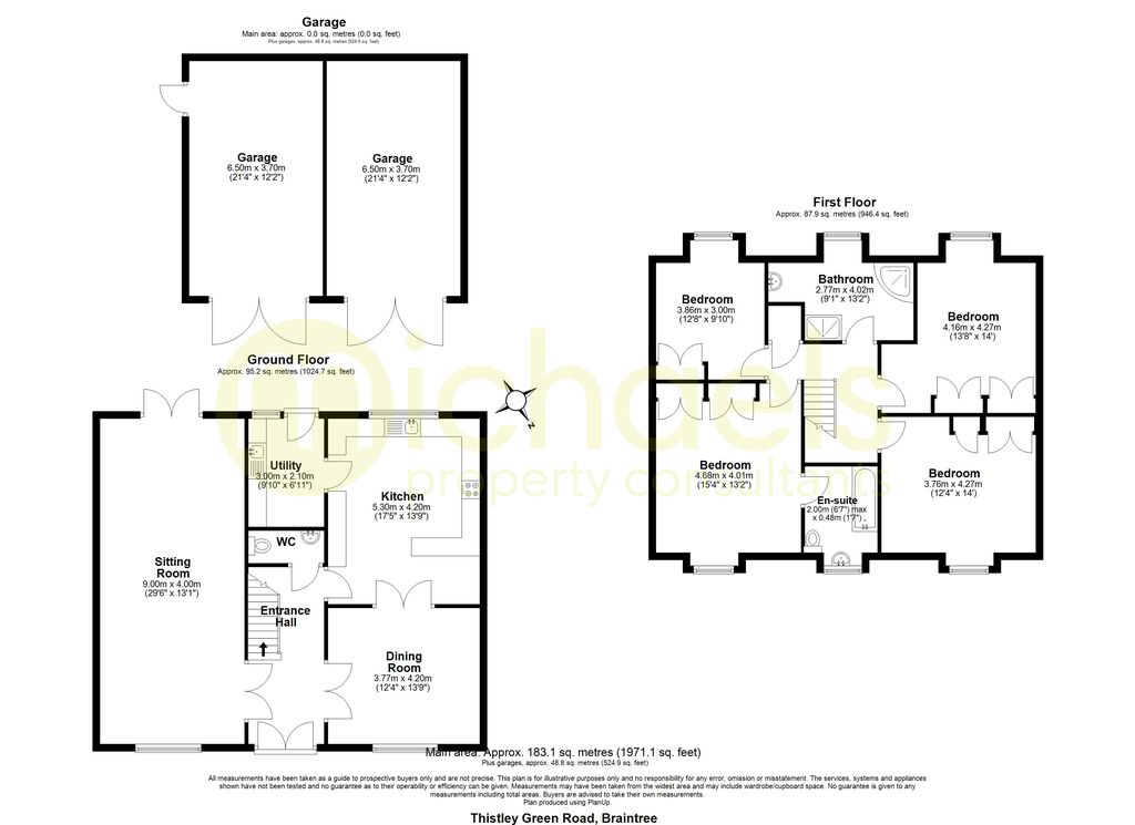 18, Thistley Green Road, Braintree floorplan