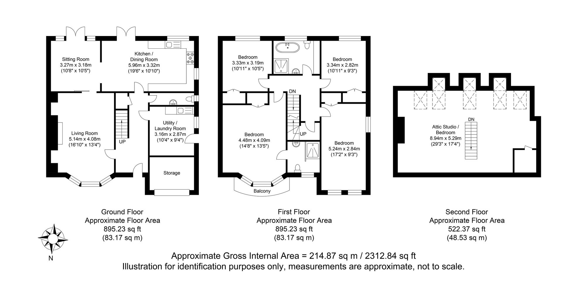 10 Prince Edwards Road, Lewes floorplan