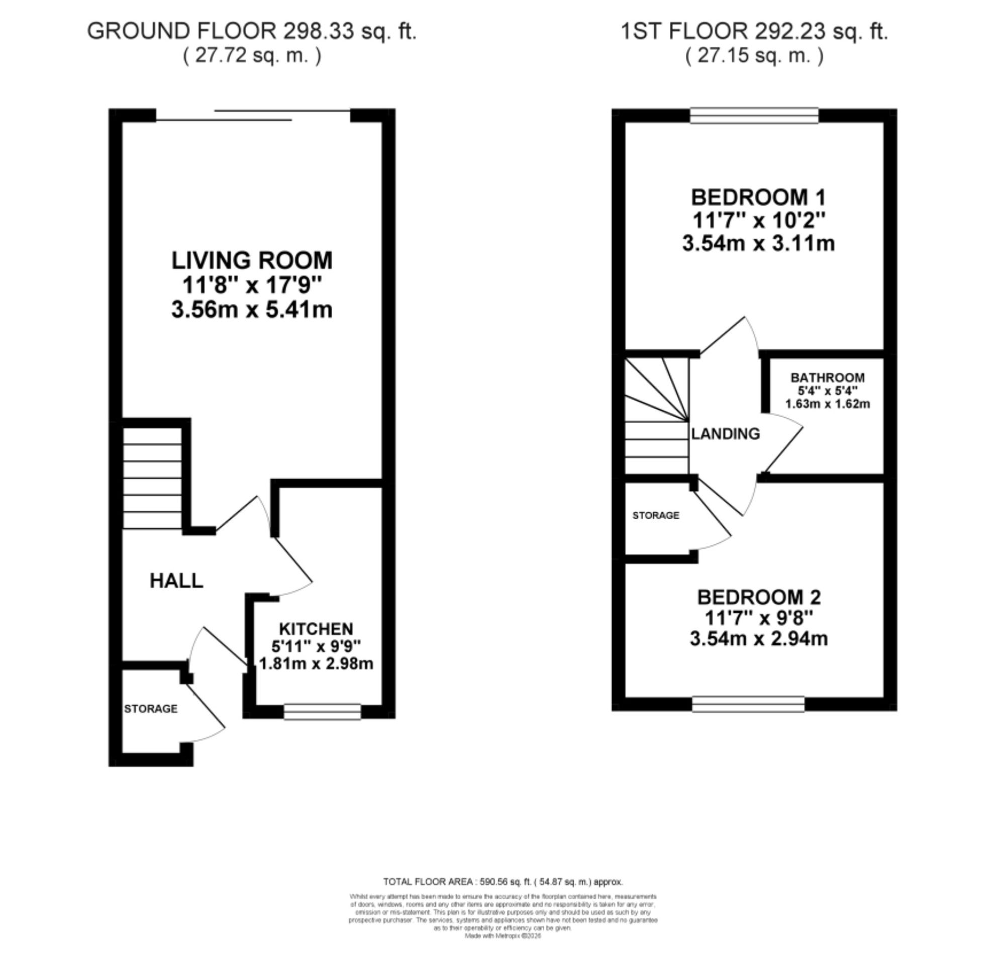 19 Comfrey Close, Stoke-On-Trent floorplan