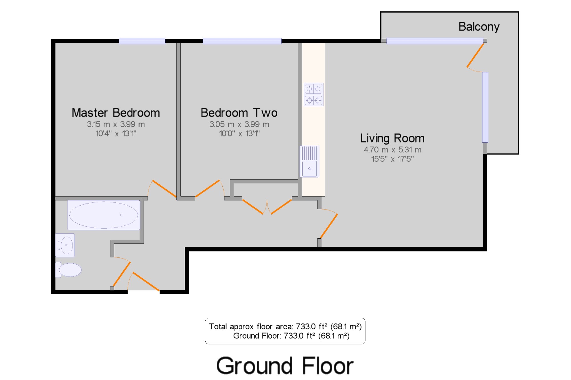 2 Bedrooms Flat for sale in Alencon Link, Basingstoke, Hampshire RG21