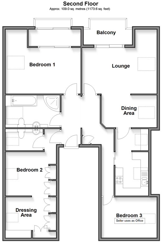 Victoria Avenue, Shanklin floorplan