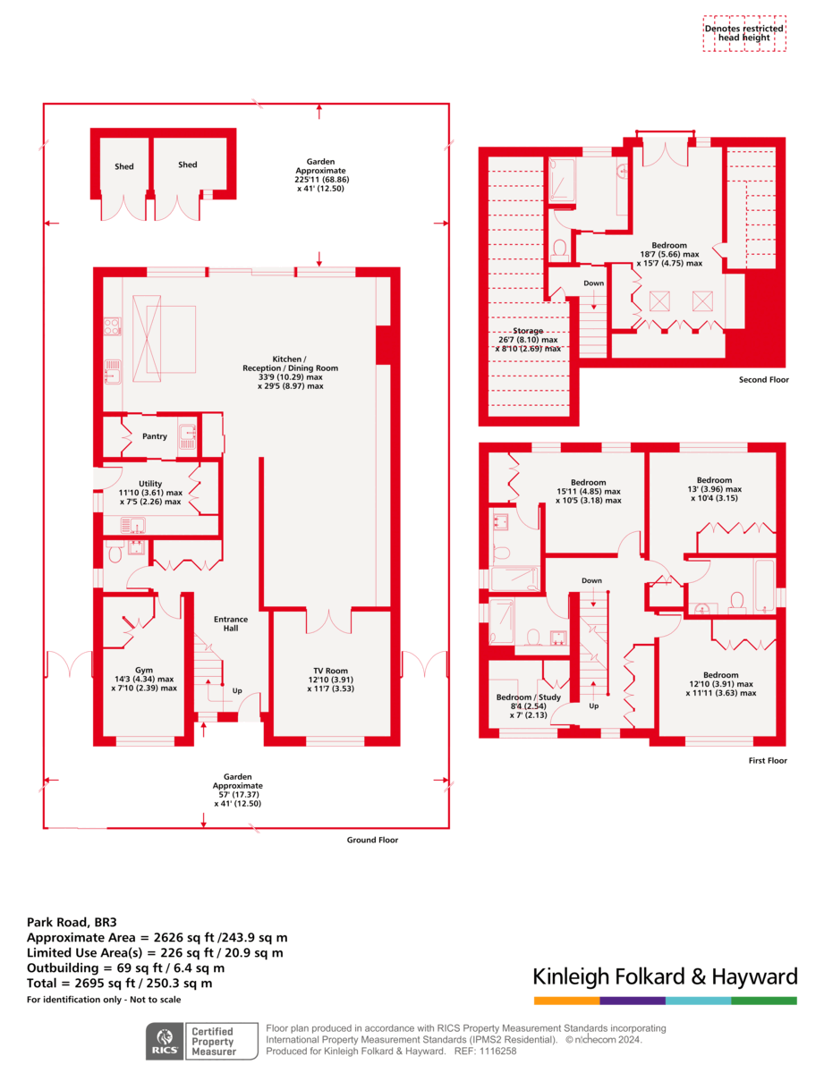 57, Park Road, Kent floorplan
