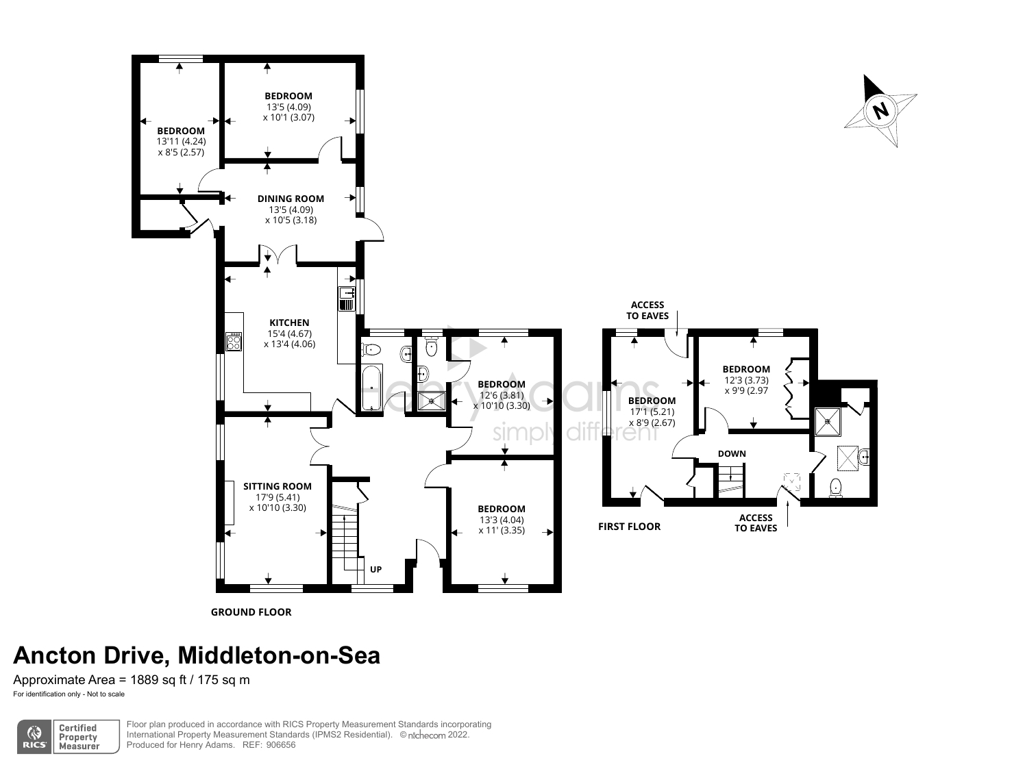 Middleton On Sea, Bognor Regis PO22, 5 bedroom detached bungalow for