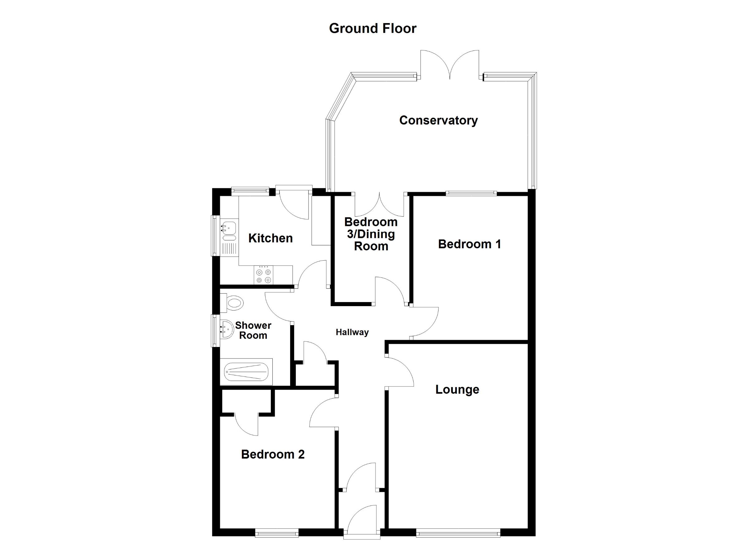 10 Lawnswood Drive, Morecambe floorplan