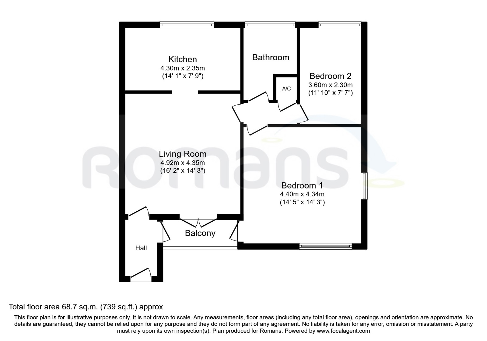 Northlands Drive, Hampshire floorplan