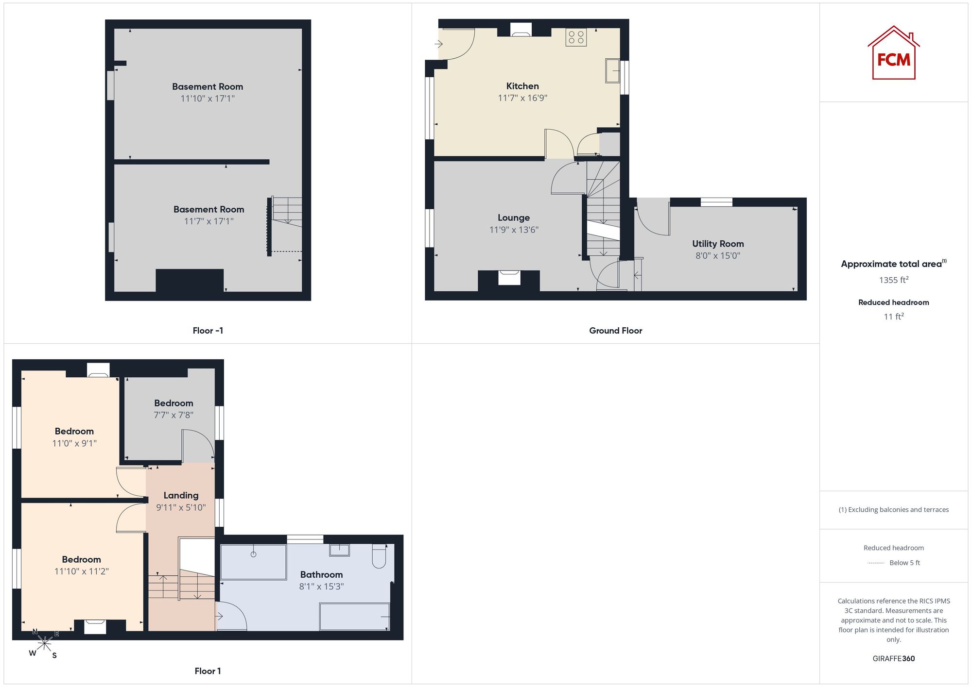 1 Albert Street, Seascale floorplan