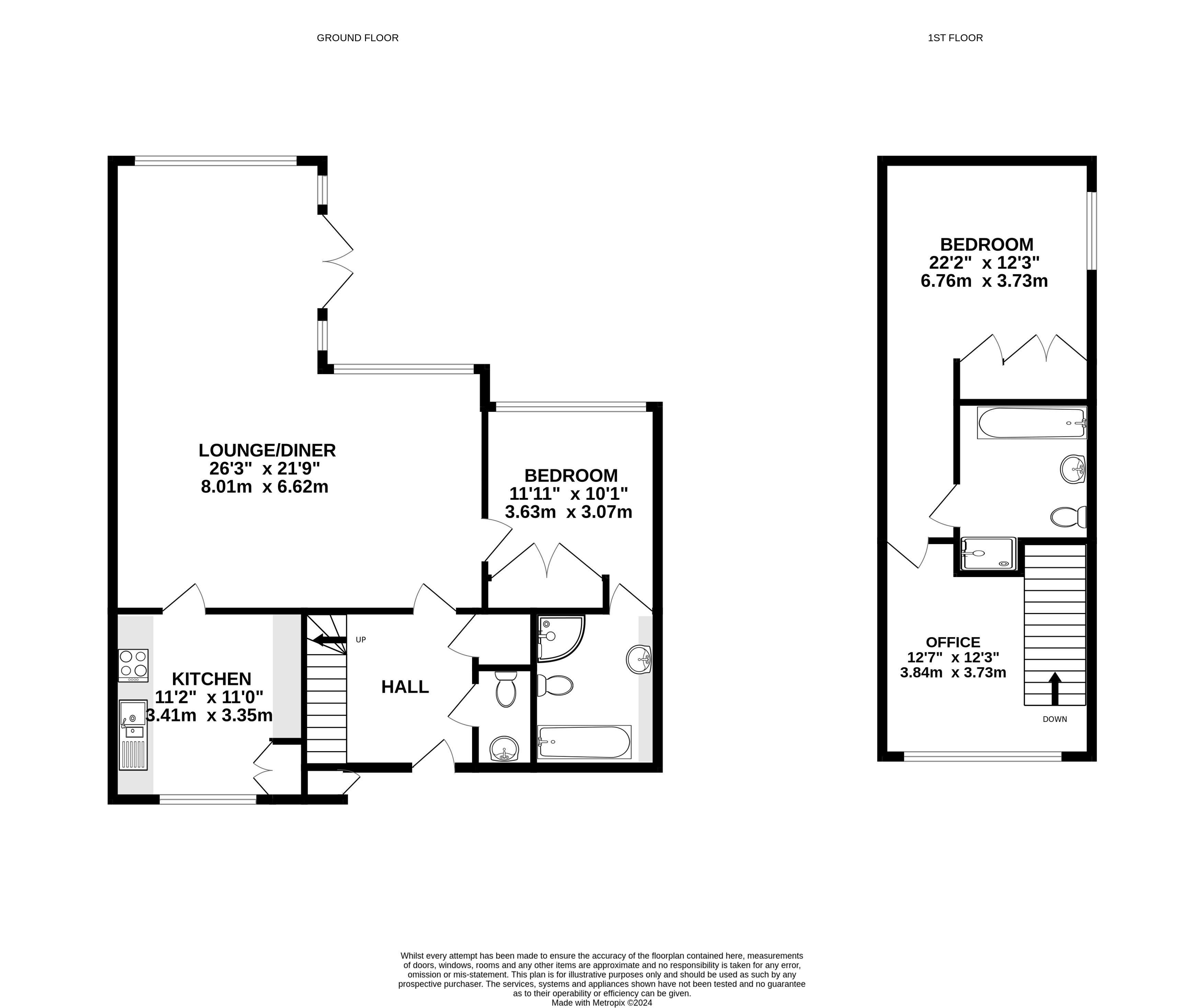 34, Mytchett Heath, Camberley floorplan
