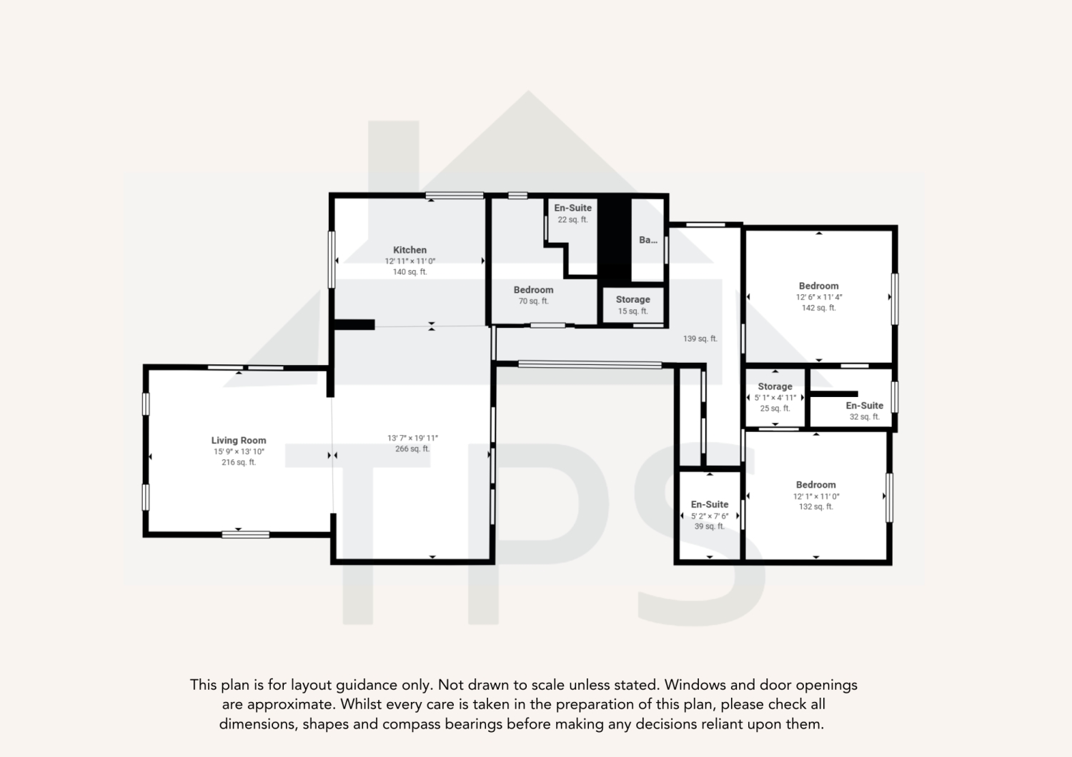 74, Castle Street, Bodmin floorplan
