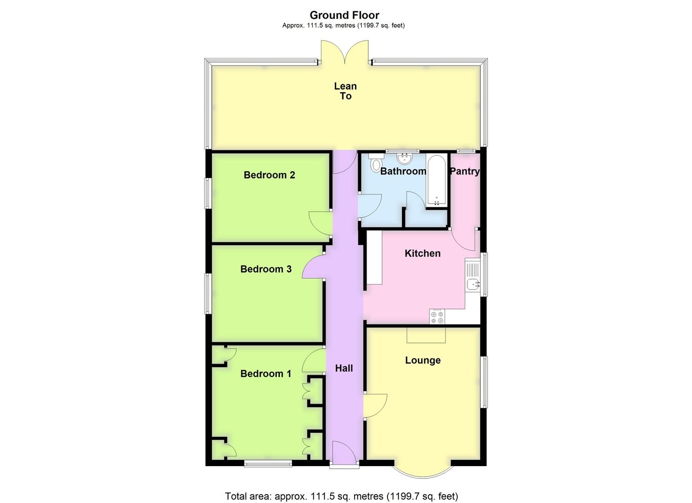 44, South Parade, Boston floorplan