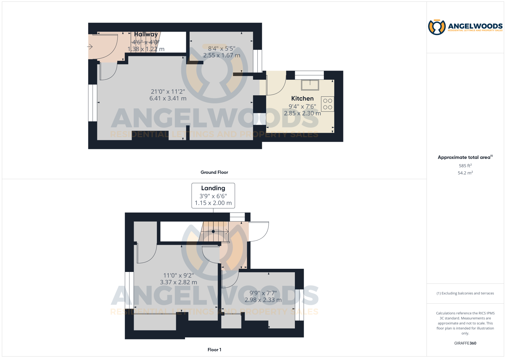 1 Prince Street, Pontypool floorplan