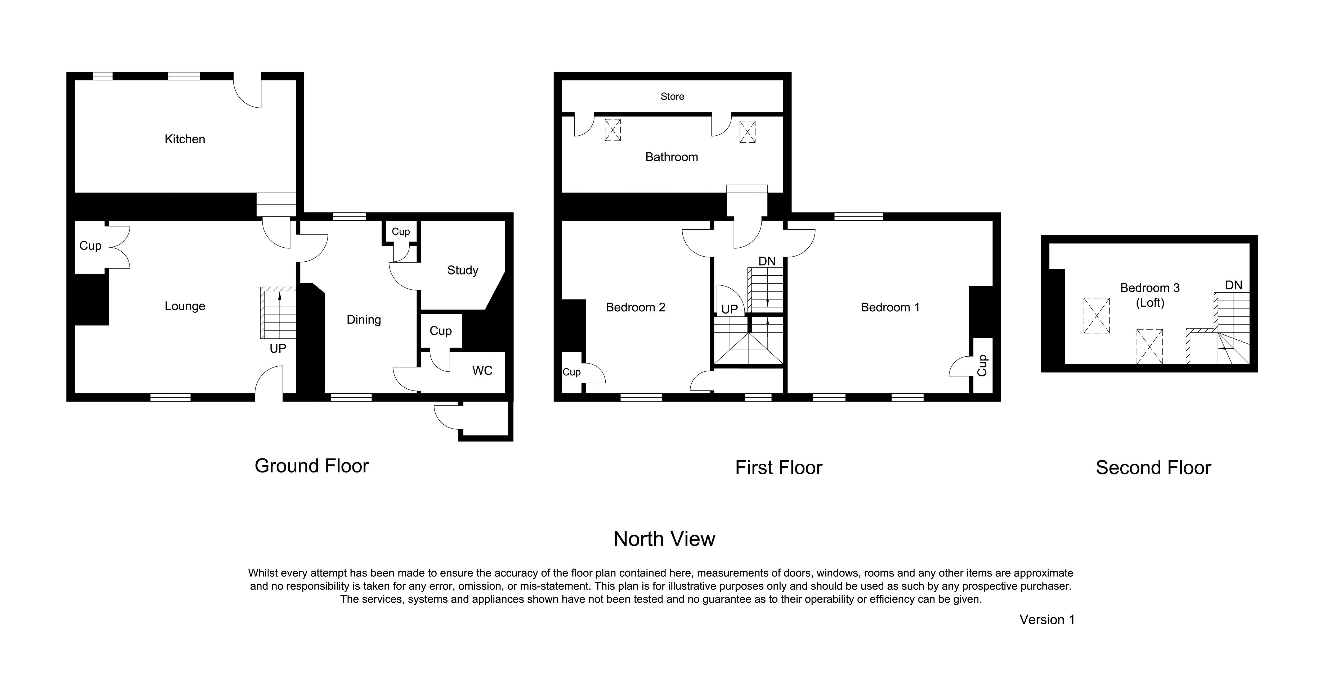 North View, Hexham floorplan