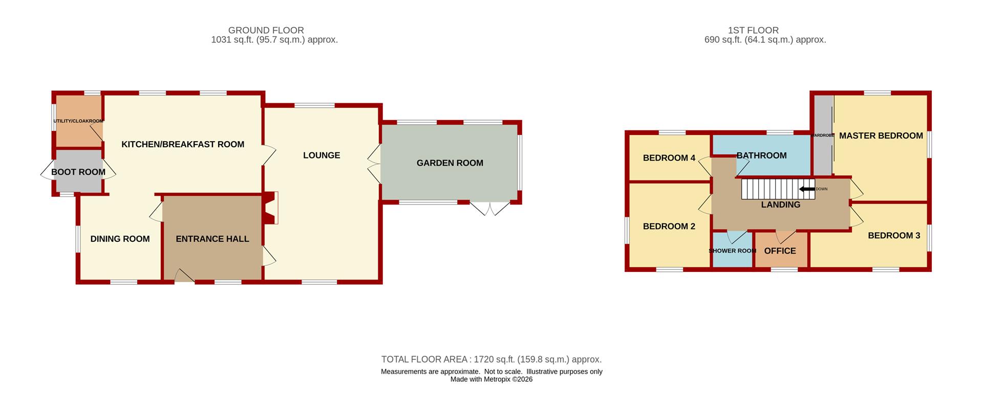 Church View, Gloucester Road, Hartpury floorplan