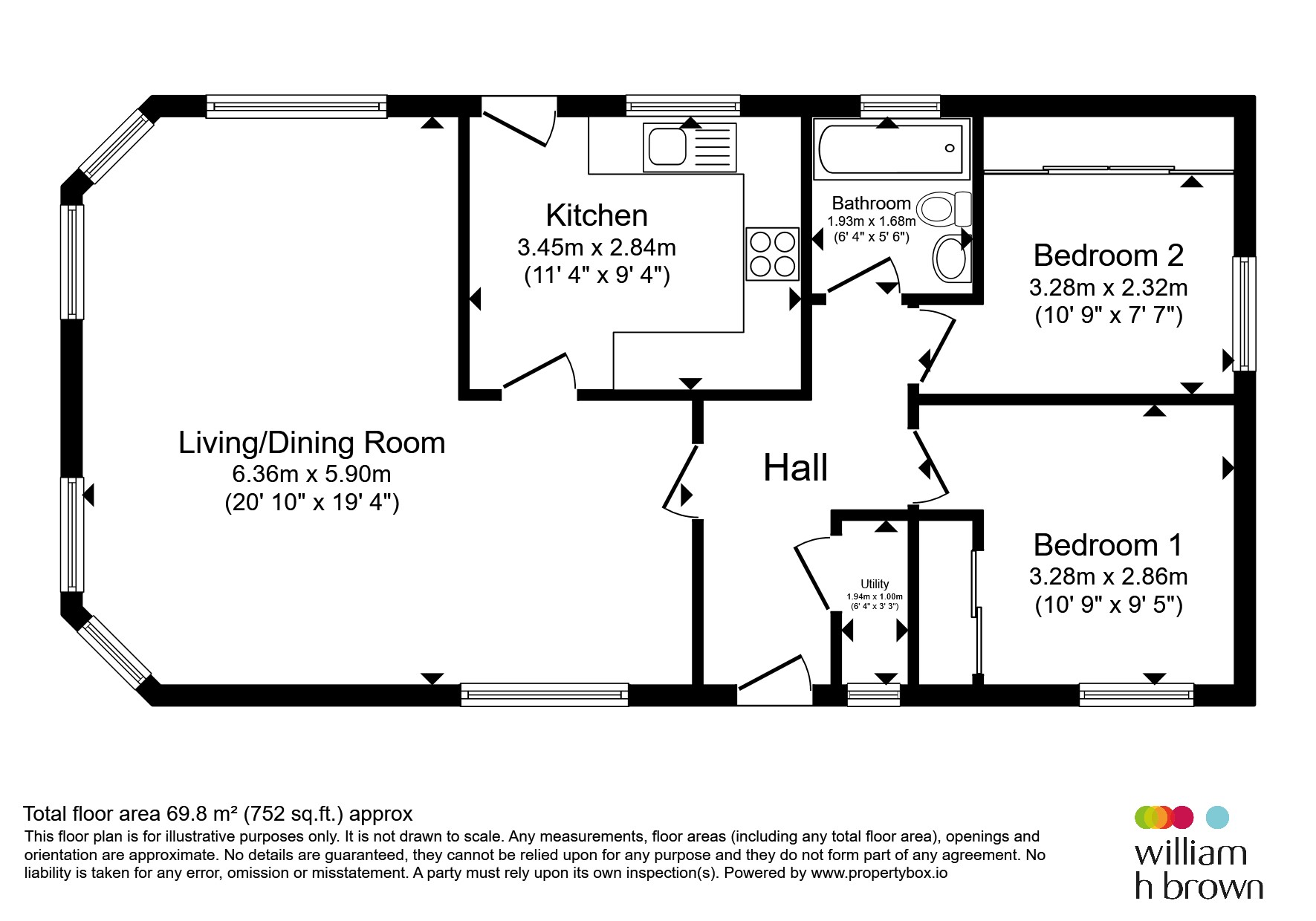 7, Riverbank Close, Marina View, Lincoln floorplan