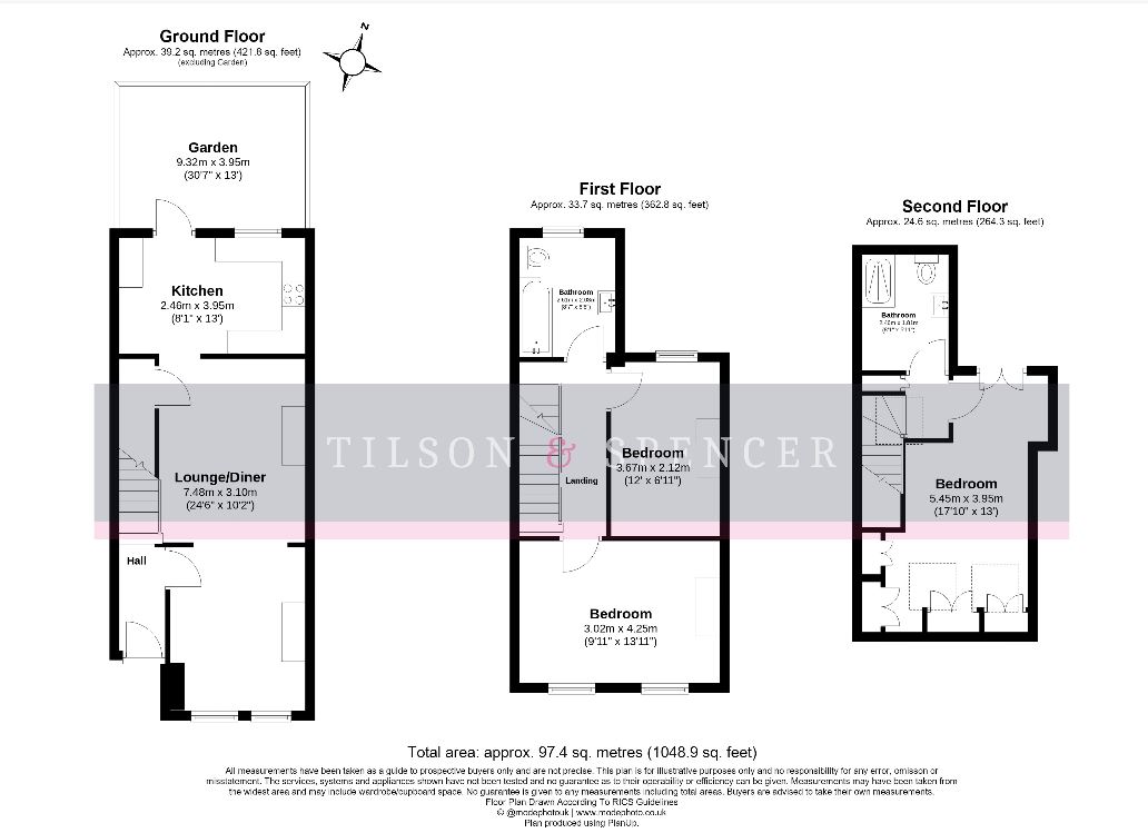 67, Rosebery Avenue, London floorplan