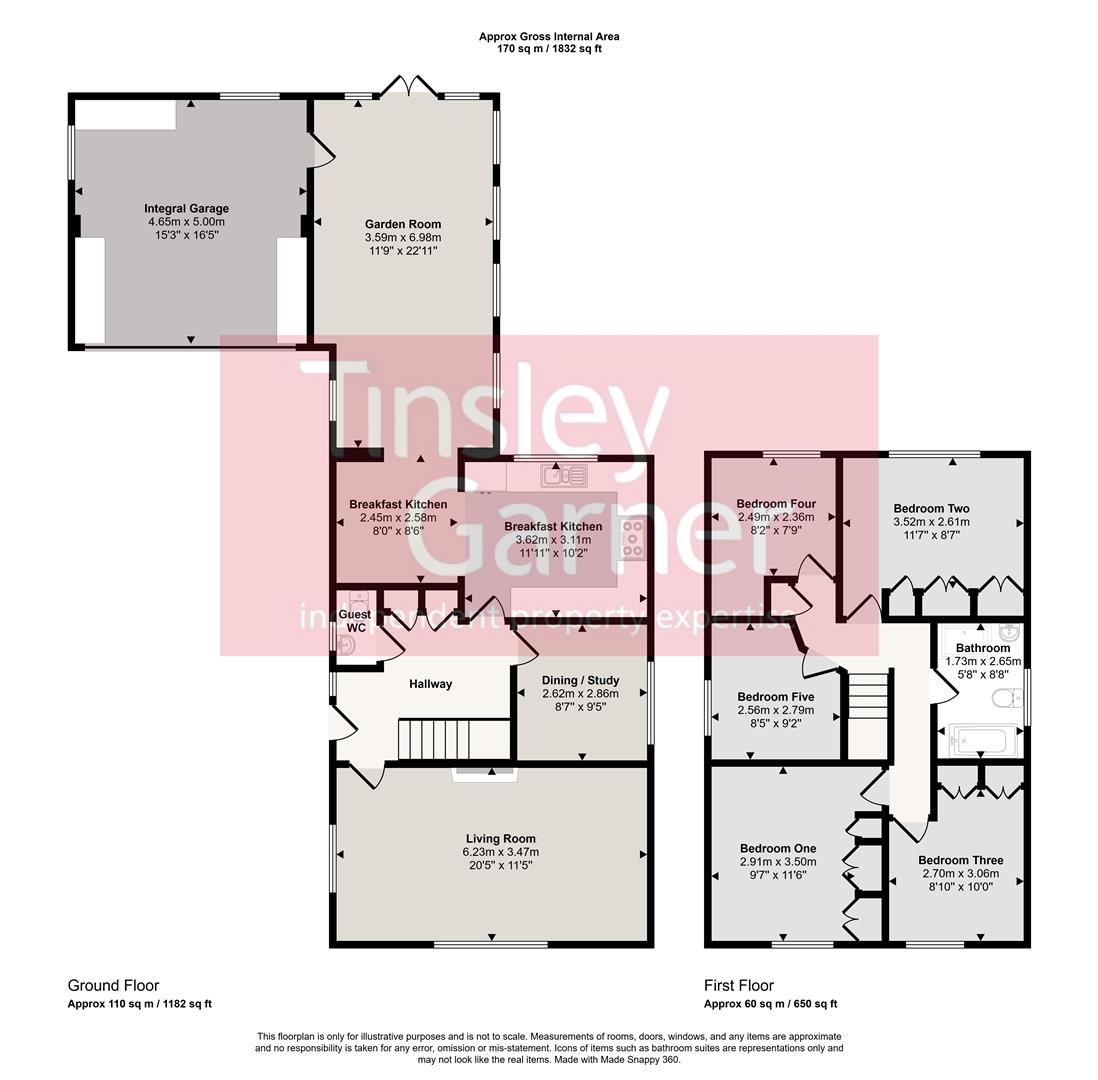 Larchwood, Yarnfield Lane, Stone floorplan