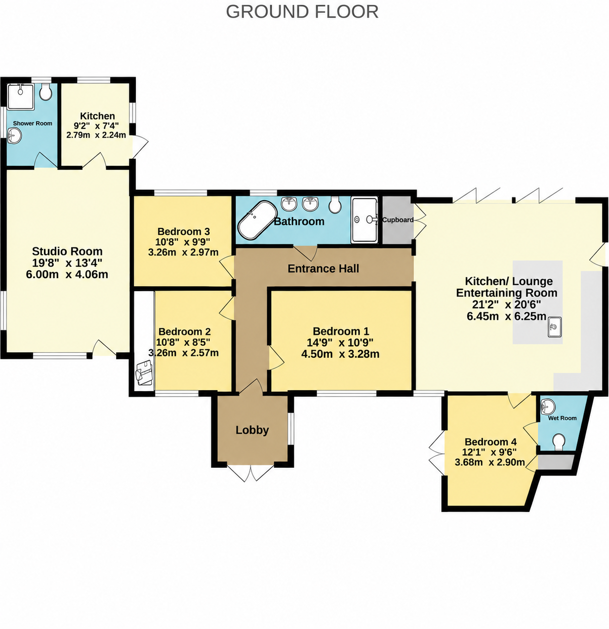 33b, Jumpers Avenue, Christchurch floorplan