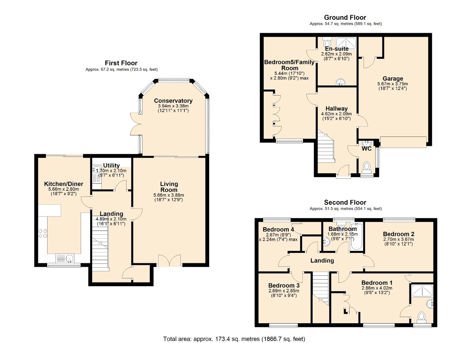 Sandford View, Newton Abbot TQ12, 5 bedroom detached house for sale