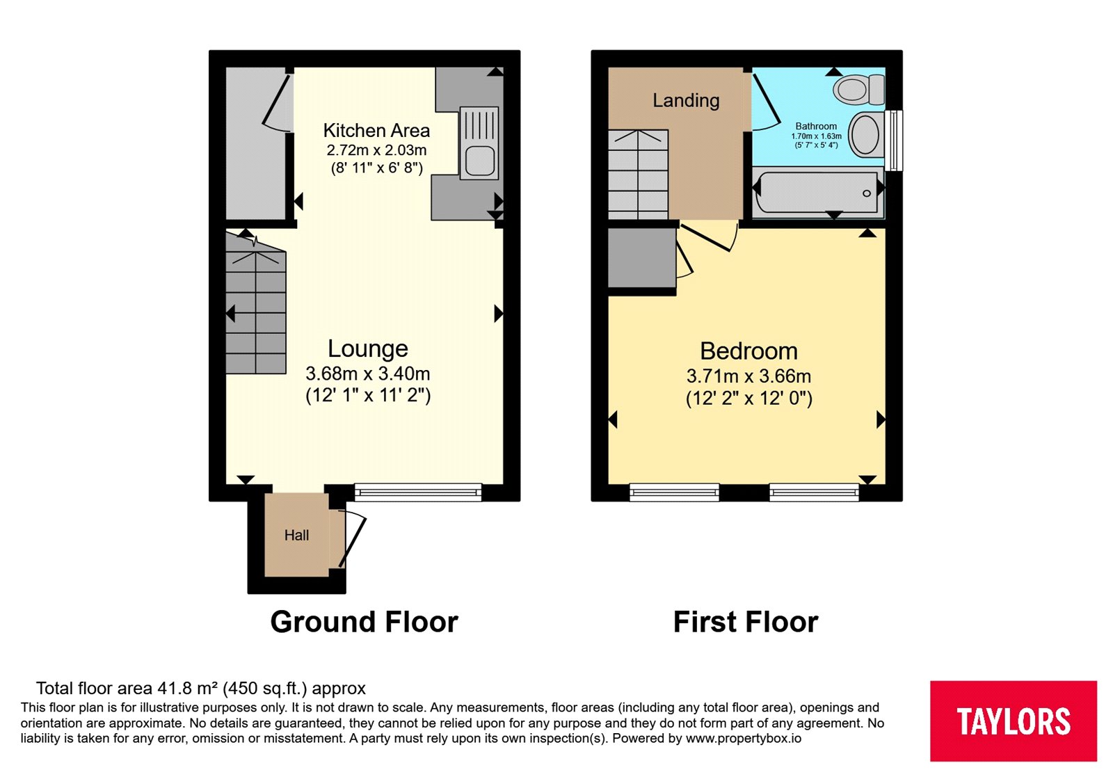 89, Swan Mead, Bedfordshire floorplan