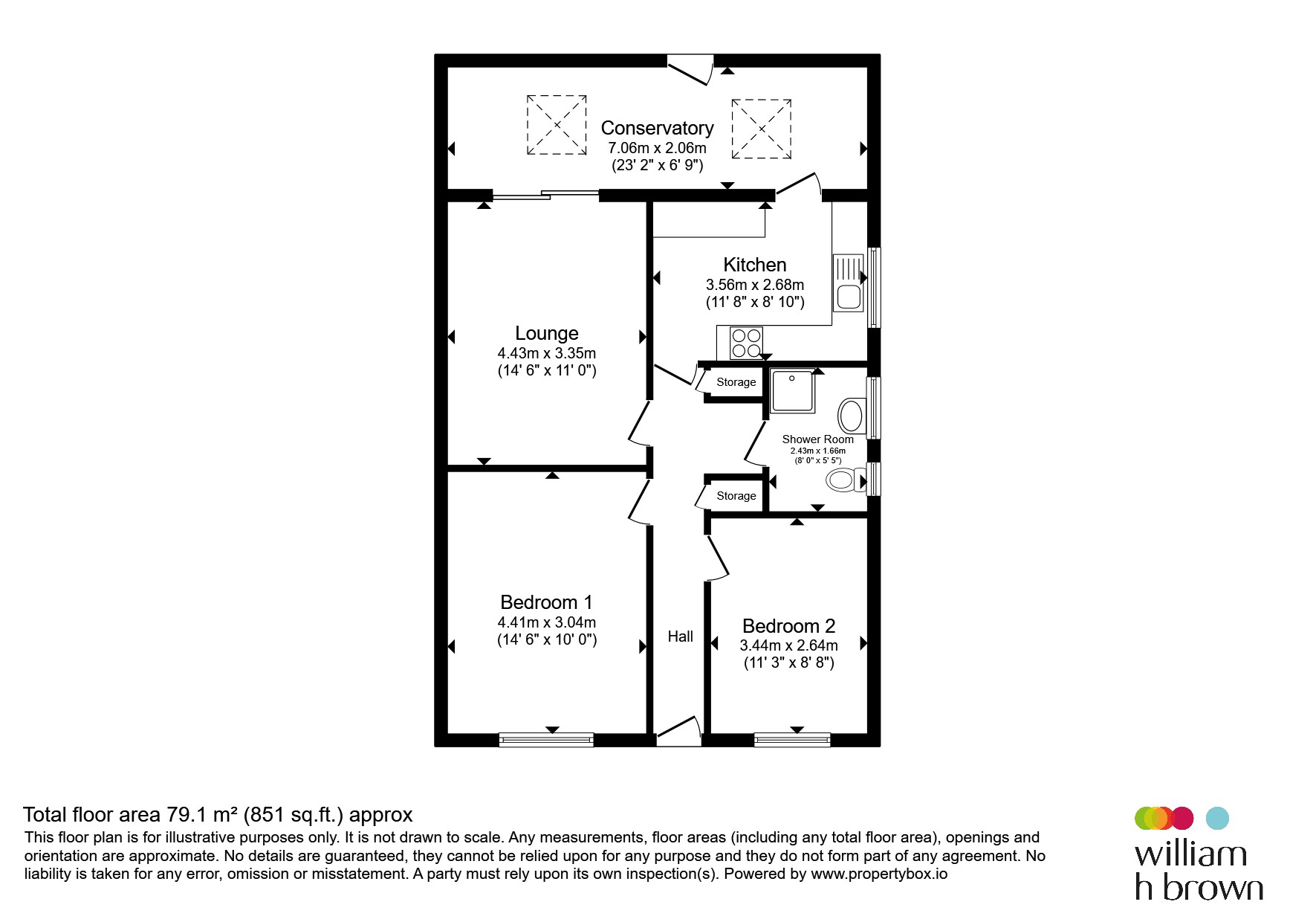 132, Fleetwood Avenue, Clacton-On-Sea floorplan
