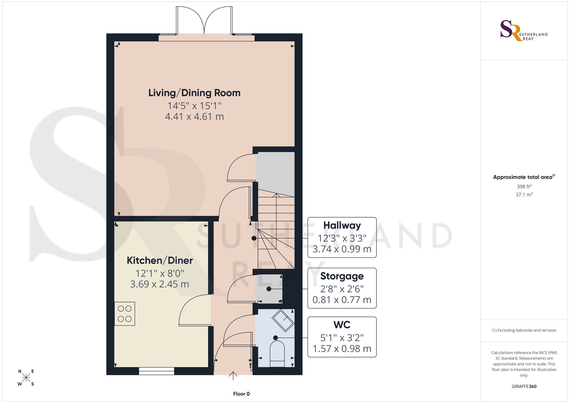 40 Marsh Way, High Peak floorplan