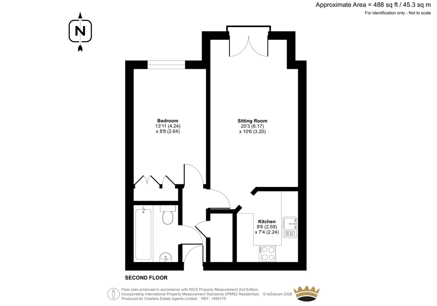 34, Pinewood Court, Hampshire floorplan