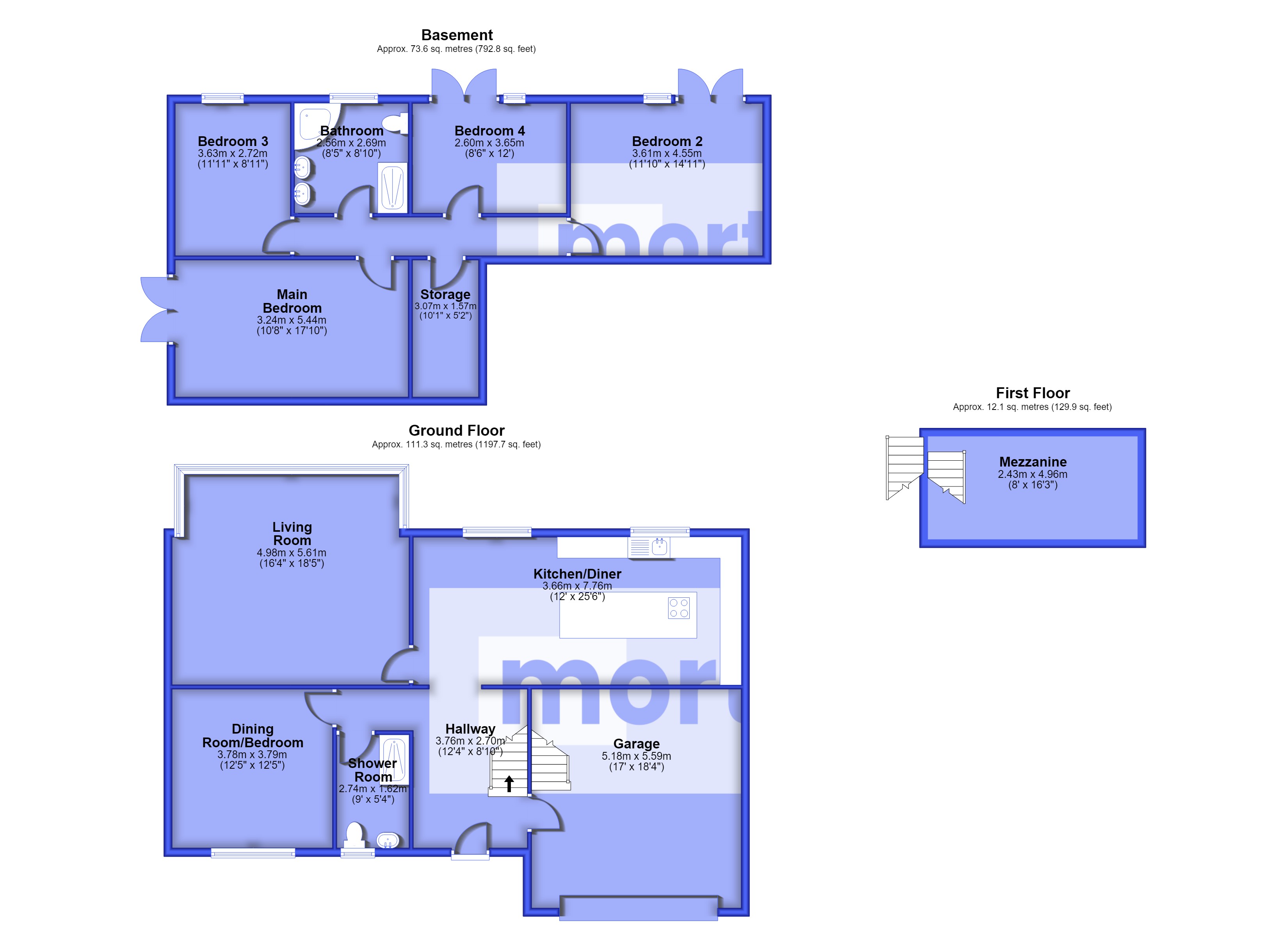 16, Hollowhead Avenue, Blackburn floorplan
