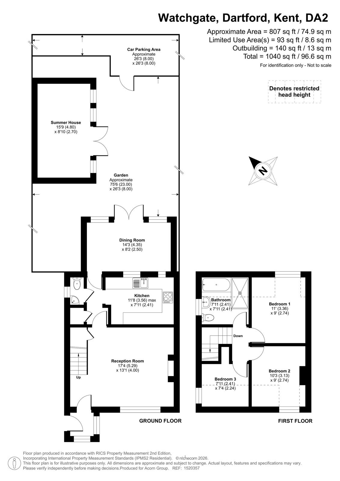 42, Watchgate, Kent floorplan